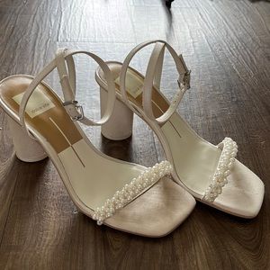 Dolce Vita Nory Vanilla Pearls Heels